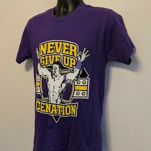 WWE's John Cena "Never Give Up Cenation" T-shirt